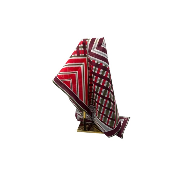 Vintage Vera Neumann Geometric Scarf 1960s-1970s Collectible with Cult Following - Picture 7 of 9